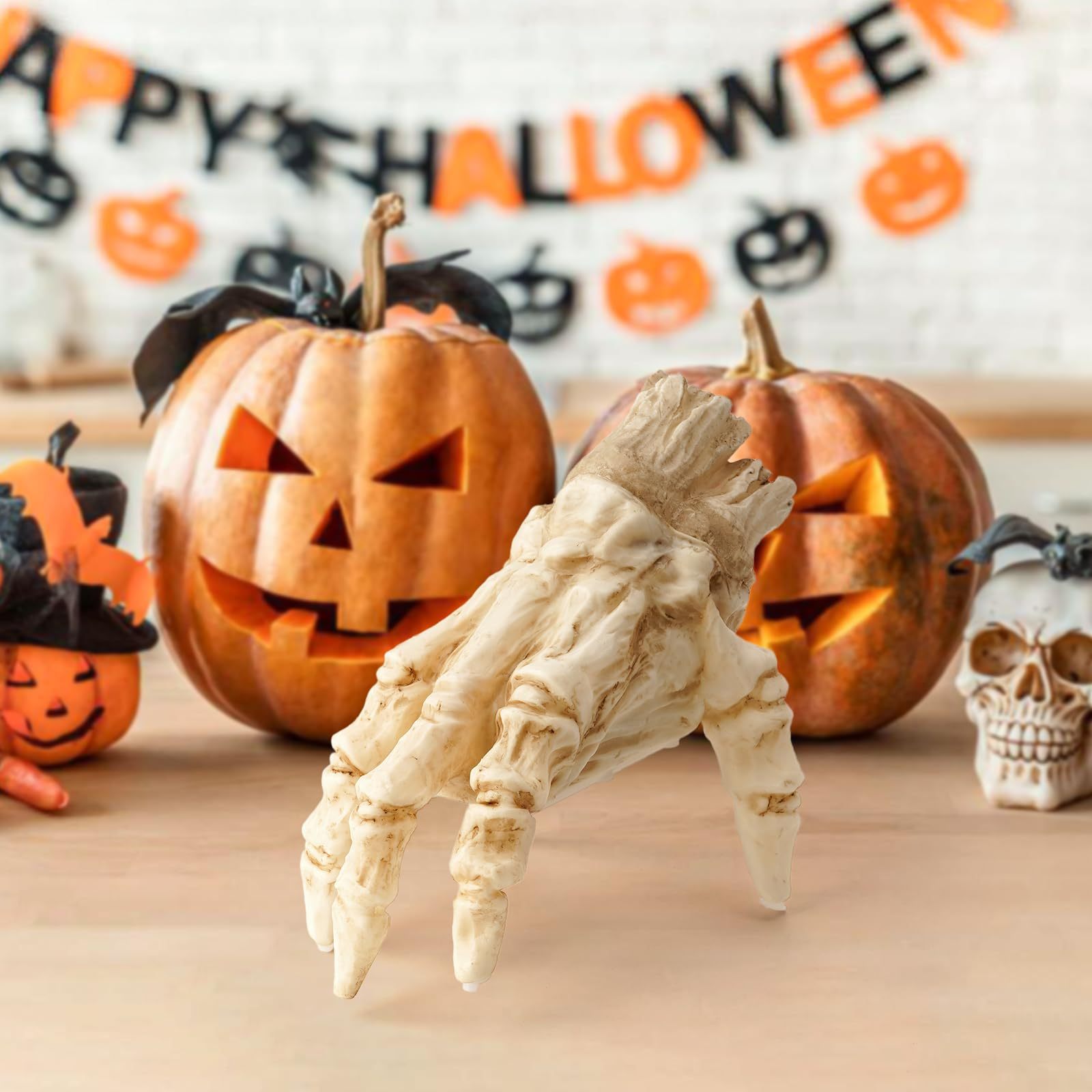 Animated, Animatronic, Halloween Zombie Crawling Hand