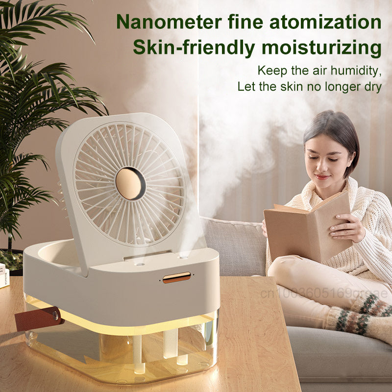 Portable Humidifier Spray Fan and Air Cooler Air Humidifier