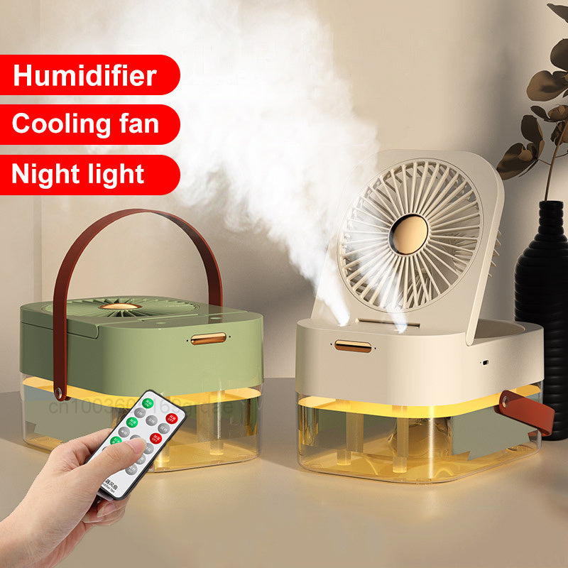 Portable Humidifier Spray Fan and Air Cooler Air Humidifier